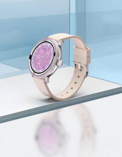 再创智能穿戴里程碑:首款搭载智能机芯的珠宝级女表问世(图1)