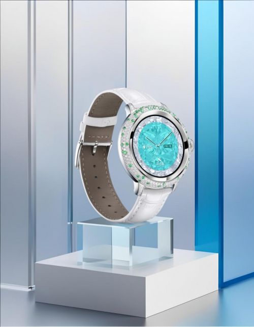 再创智能穿戴里程碑:首款搭载智能机芯的珠宝级女表问世(图4)