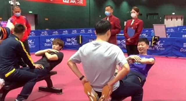 全运会乒乓球项目进行体测马龙、王楚钦领衔北京队全员过关(图1)