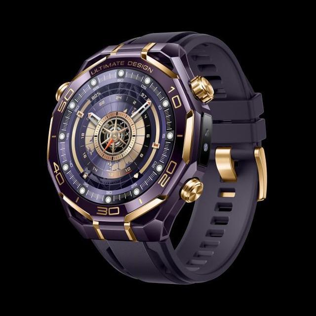 新款华为非凡大师手表发布以紫金美学与智慧体验改写高端腕表标准(图2)